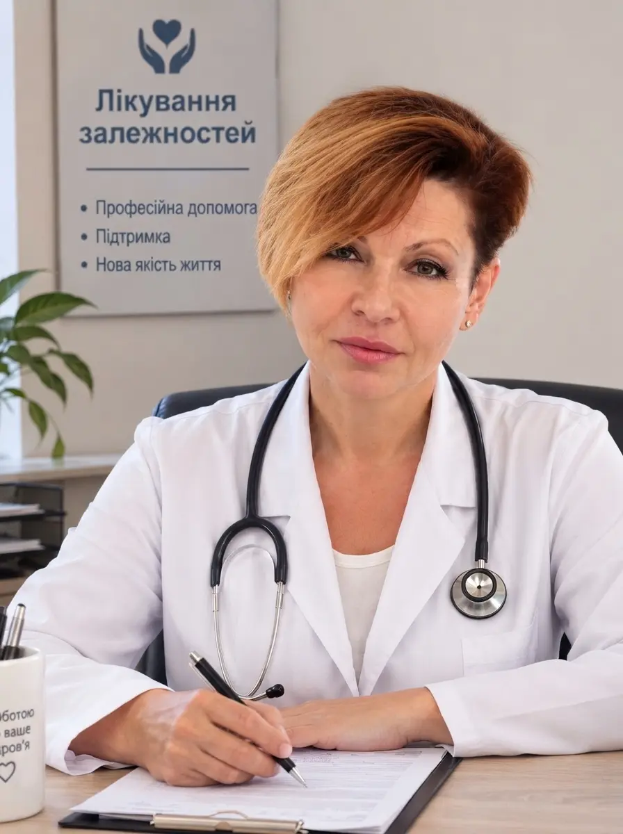 Наталія Стрельцова, лікар психіатр-нарколог вищої категорії клініки ФАВОР